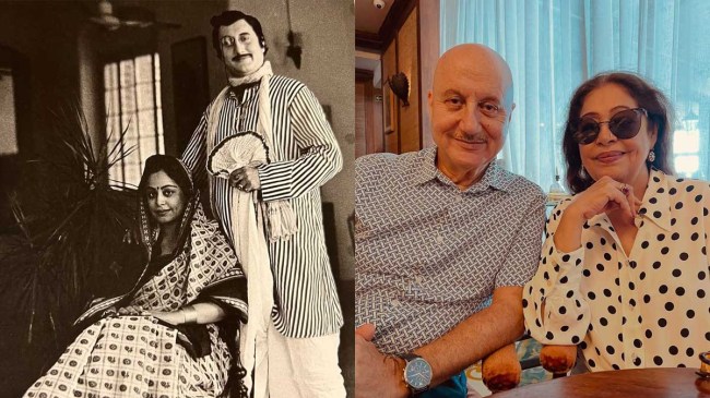 Anupam Kher, Kirron Kher
