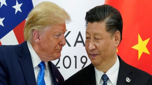 donald trump and xi Jinping
