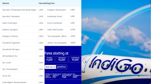 Indigo Monsoon Flight Sale