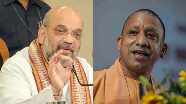 योगी आदित्यनाथ और अमित शाह आमने सामने, 4 मुख्यमंत्रियों के साथ अहम बैठक -  Uttar Pradesh: Yogi Adityanath and Amit Shah face to face, important  meeting with 4 Chief Ministers today