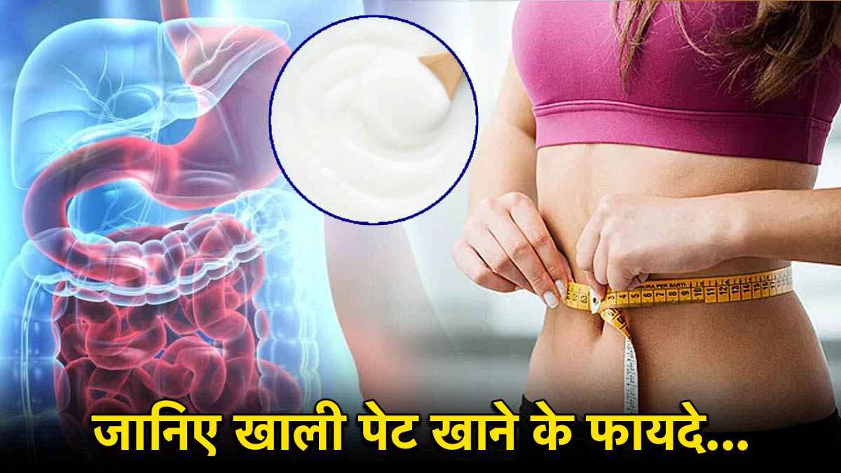 वजन घटाना हो या इम्यूनिटी बढ़ाना, जानिए खाली पेट दही खाने के चमत्कारी फायदे