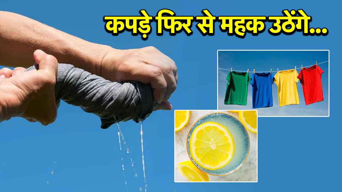 Monsoon Tips: बरसात के मौसम में कपड़ों से बदबू कैसे हटाएं? जानिए आसान घरेलू टिप्स