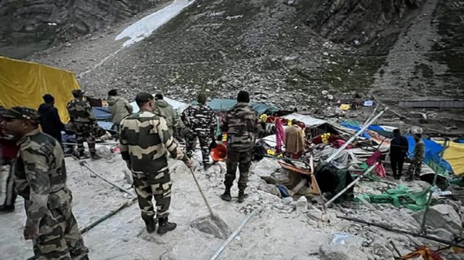 Amarnath Yatra 2025, CRPF, Jammu Kashmir Police, Indian Army, अमरनाथ यात्रा, ताजा खबर