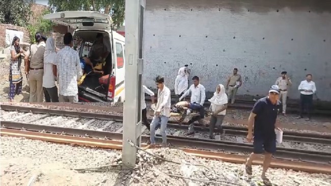 पिता ने चार बच्चों के साथ ट्रेन के आगे कूदकर की आत्महत्या Haryana News, Haryana Police News, Haryana Latest News, हरियाणा खबर, हरियाणा पुलिस, ताजा खबर