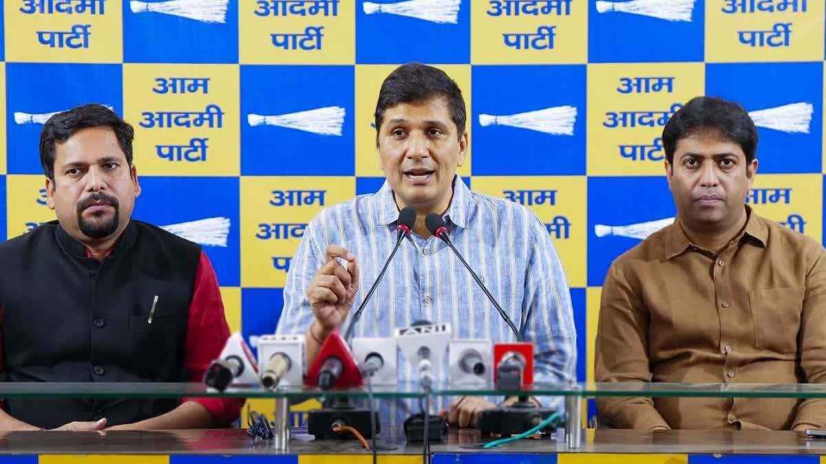 AAP Targets on Delhi BJP Govt