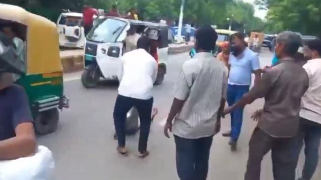 Agra BJP MLA uncle assault