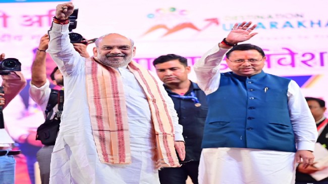 CM Pushkar Singh Dhami, Home Minister Amit Shah, Uttrakhand News, Uttrakhand, Amit Shah, Pushkar Singh Dhami, Latest News, सीएम पुष्कर सिंह धामी, गृह मंत्री अमित शाह, उत्तराखंड समाचार, उत्तराखंड, अमित शाह, पुष्कर सिंह धामी, ताजा खबर