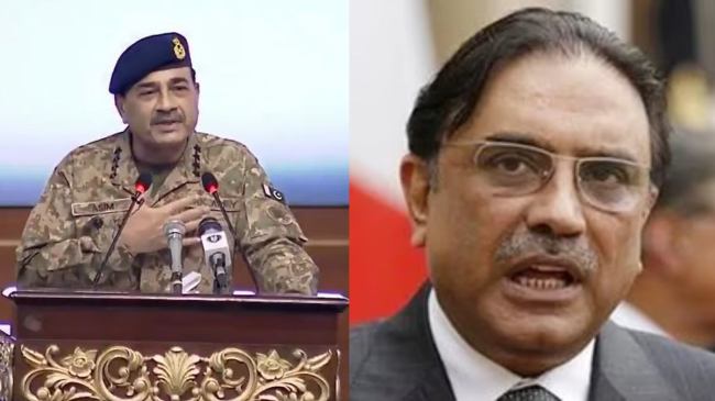 Pakistan coup 2025 Asim Munir vs Zardari