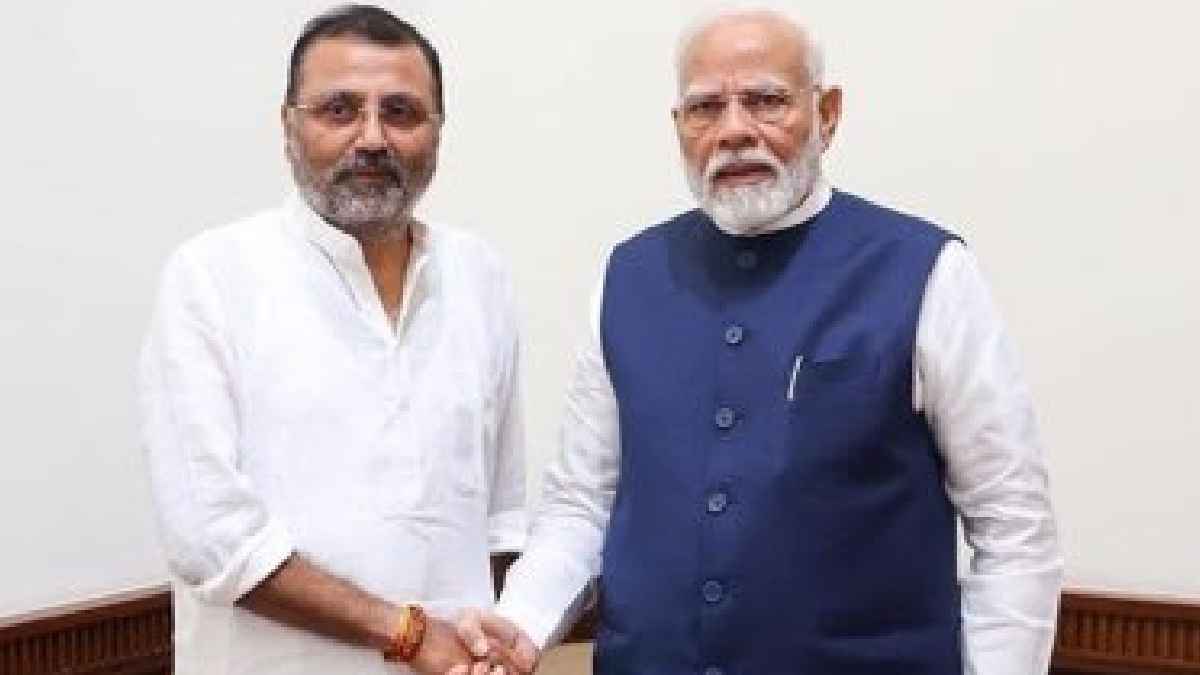 पीएम मोदी BJP के लिए जरूरी नहीं, मजबूरी हैं', इंटरव्यू में बोले MP निशिकांत दुबे