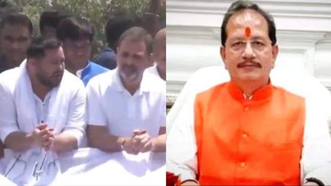 BJP attacks opposition Bihar