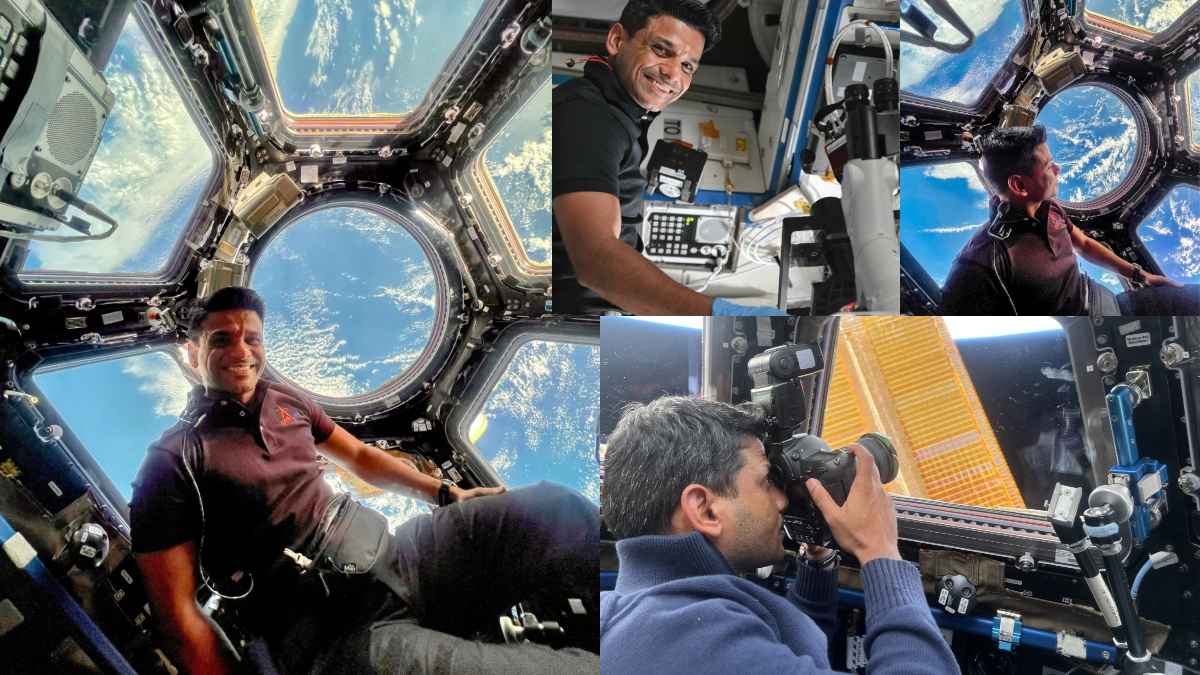 Space Station के कपोला से आईं ग्रुप कैप्टन शुभांशु की शानदार तस्वीरें, शुरू हुई रिसर्च