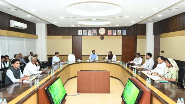 Chhattisgarh Cabinet Meeting