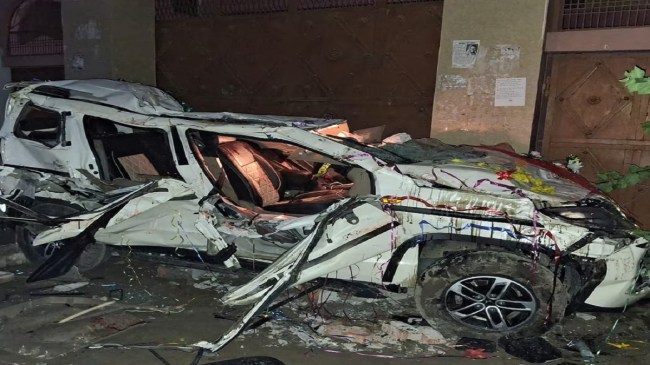 Uttar Pradesh News, sambhal news, UP Police, Sambhal Police, Road Accident, Groom, Latest News, उत्तर प्रदेश समाचार, संभल समाचार, यूपी पुलिस, संभल पुलिस, सड़क दुर्घटना, दूल्हा, ताजा समाचार