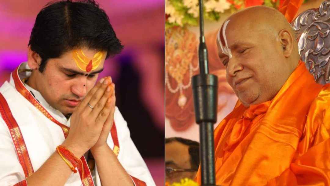 'गजवा-ए-हिंद नहीं भगवा-ए-हिन्द चाहिए', बोले धीरेंद्र शास्त्री, स्वामी रामभद्राचार्य ने कहा-हिंदू राष्ट्र बनकर रहेगा