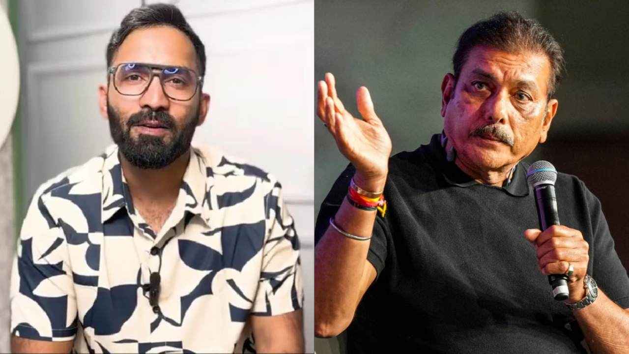 Dinesh Karthik and Ravi Shastri
