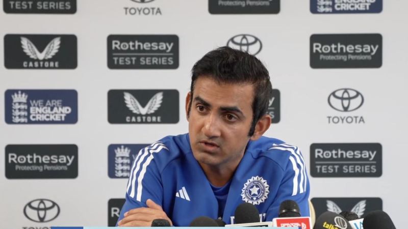 Gautam Gambhir Press Conference