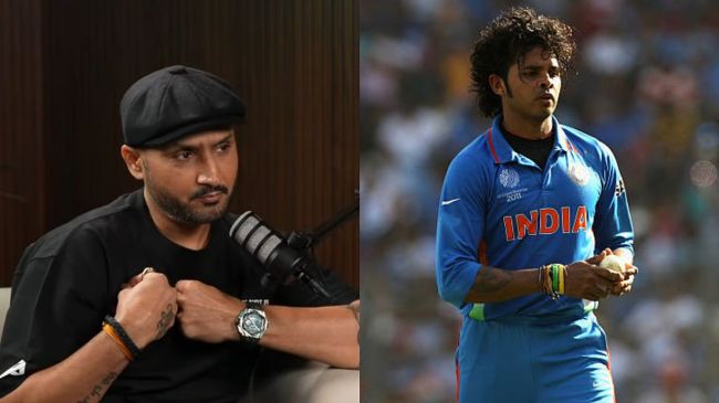 Harbhajan Singh and Sreesanth