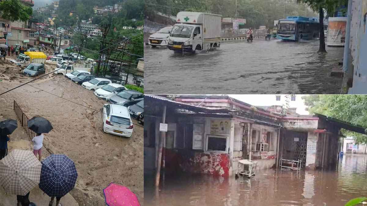 बारिश, बाढ़, भूस्खलन... दिल्ली-बिहार में जलभराव, मंडी में फटे बादल, राजस्थान में स्कूल बंद, कहां-कैसे हालात?