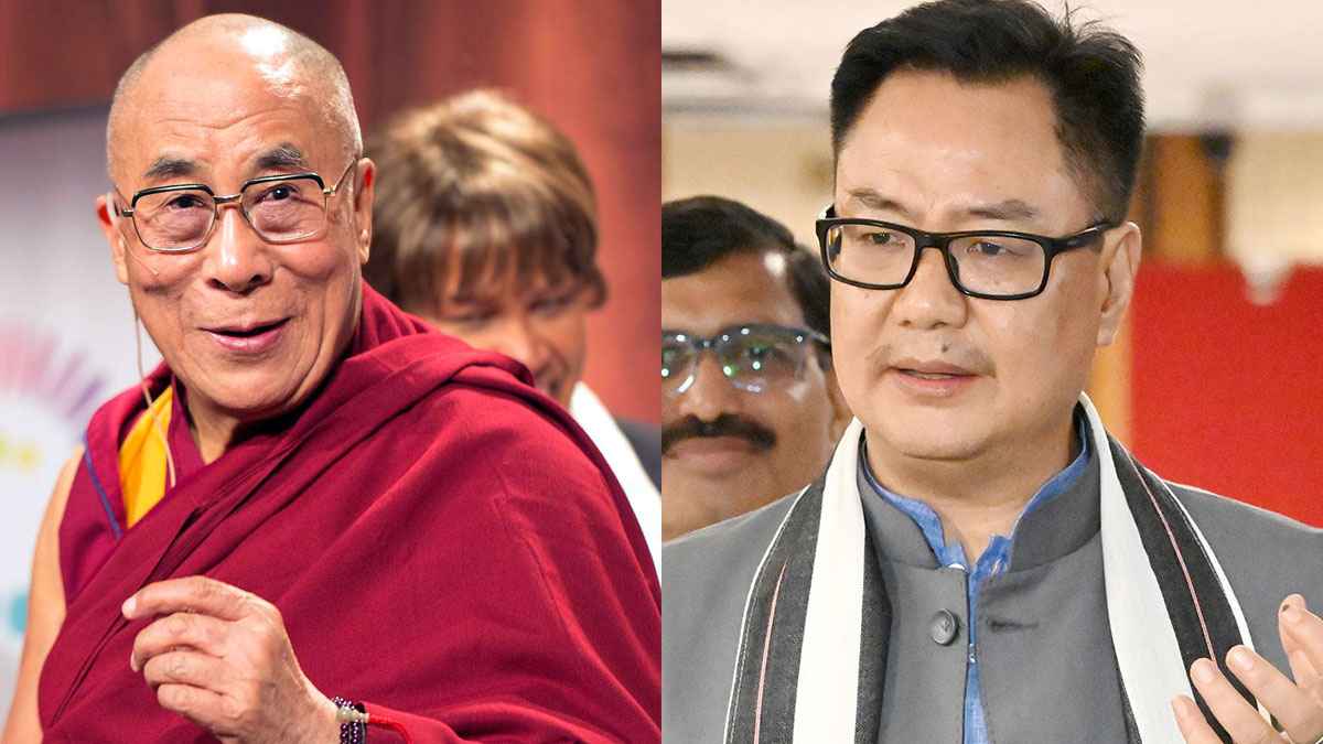 'सिर्फ दलाई लामा ही कर सकते हैं अपने उत्तराधिकारी का फैसला...', केंद्रीय मंत्री किरेन रिजिजू ने किया चीन पर पलटवार