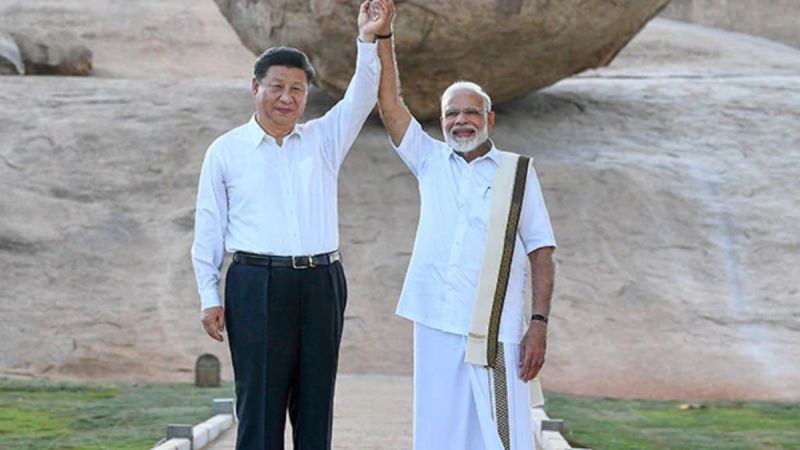 India China