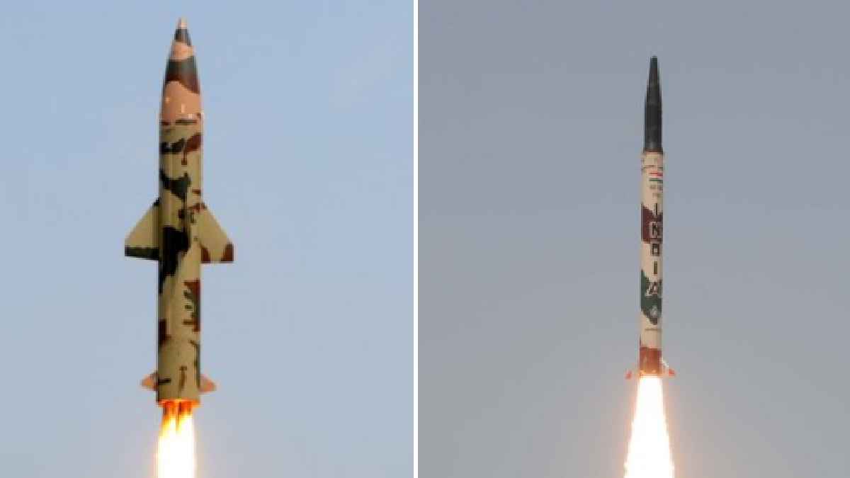 Ballistic Missiles of India, Short-Range Ballistic Missiles, Prithvi-II and Agni-I