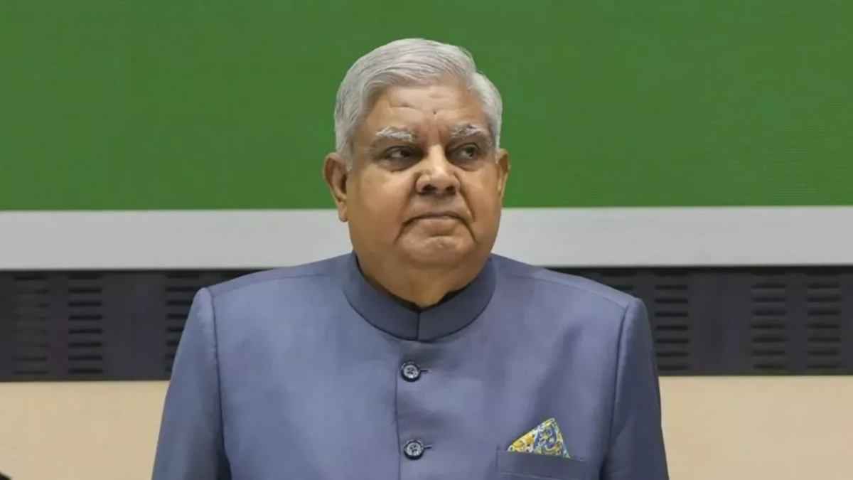 Jagdeep Dhankhar resignation