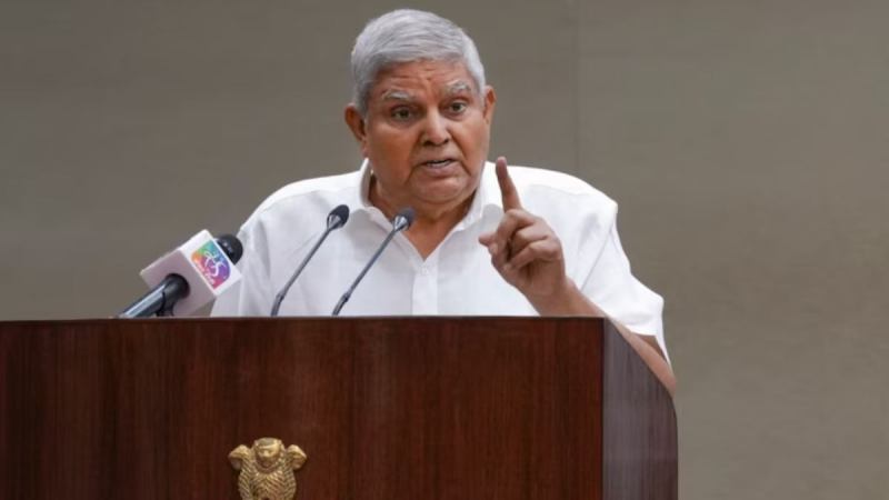 Vice President Jagdeep Dhankhar resignation