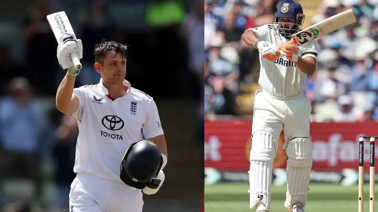 Jamie Smith and Rishabh Pant