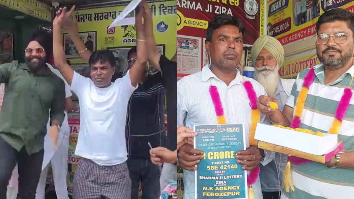 Jasmail Singh lottery winner
