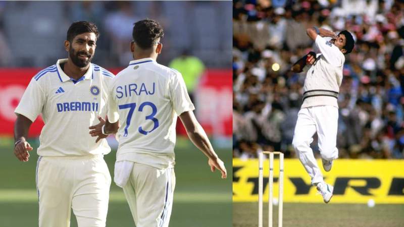 Jasprit Bumrah and Mohammed Siraj