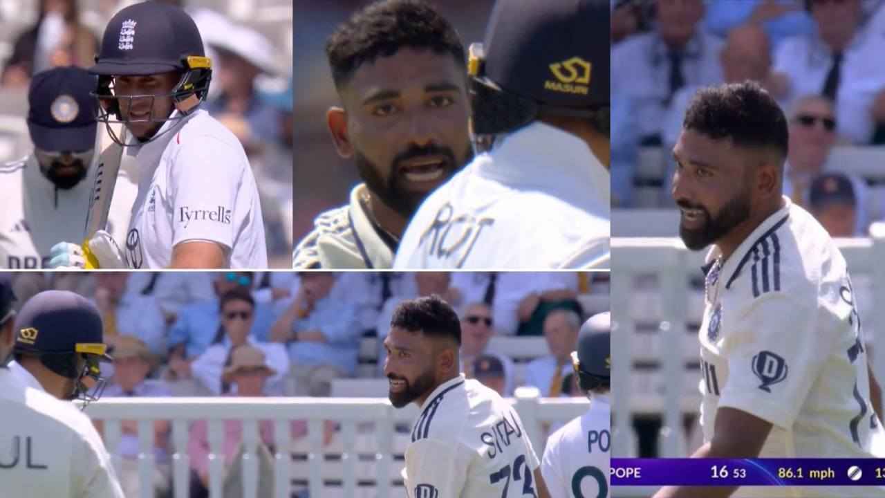 Joe Root and Mohammed Siraj