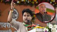 Jyotiraditya Scindia Target Mallikarjun Kharge