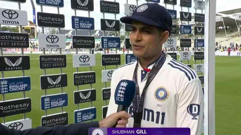 Man Off The Match Shubman Gill