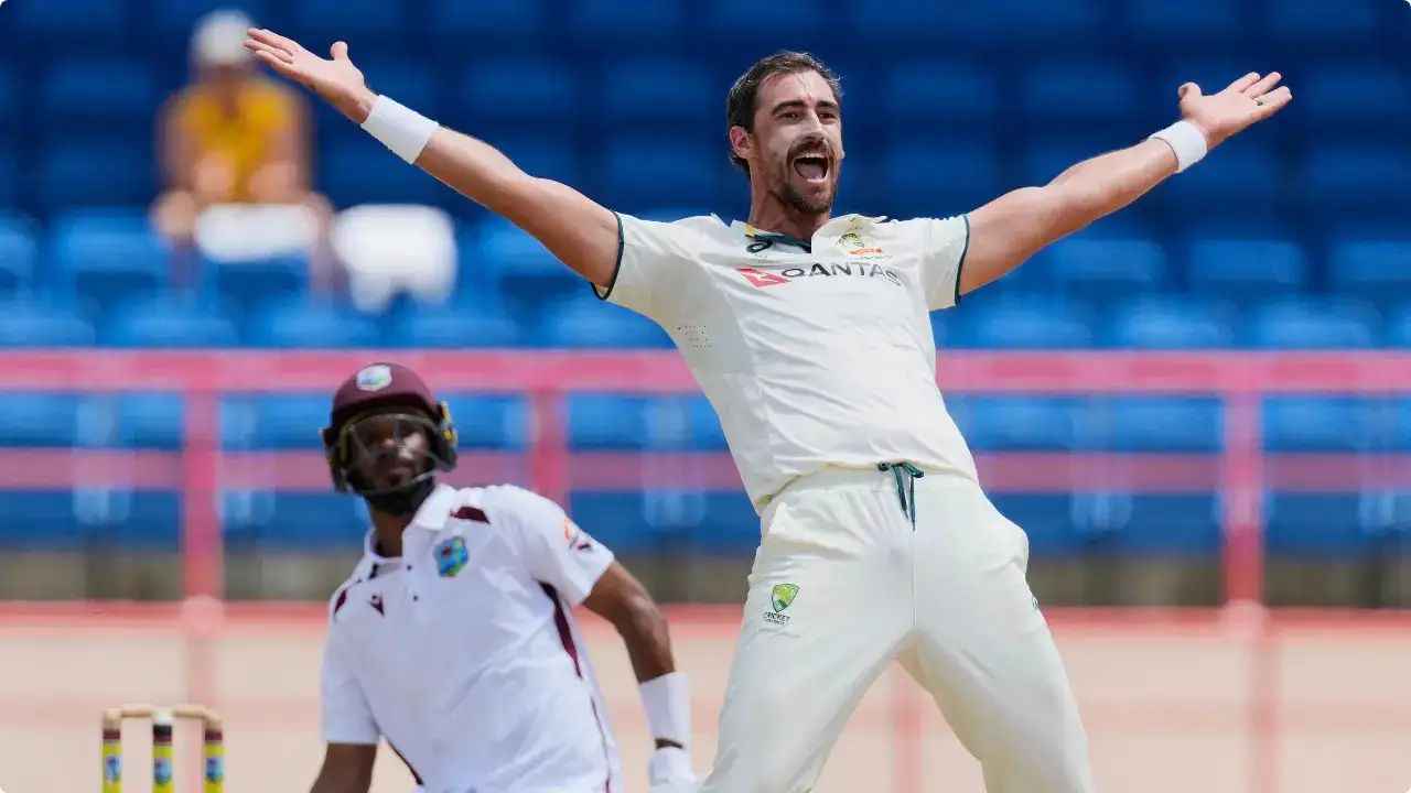 WI vs AUS: मिचेल स्टार्क ने अपने 100वें टेस्ट में मचाया तहलका, जमैका में लगा दी रिकॉर्ड की लाइन