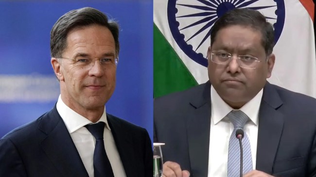 NATO chief Mark Rutte, MEA Spokesperson Randhir Jaiswal।