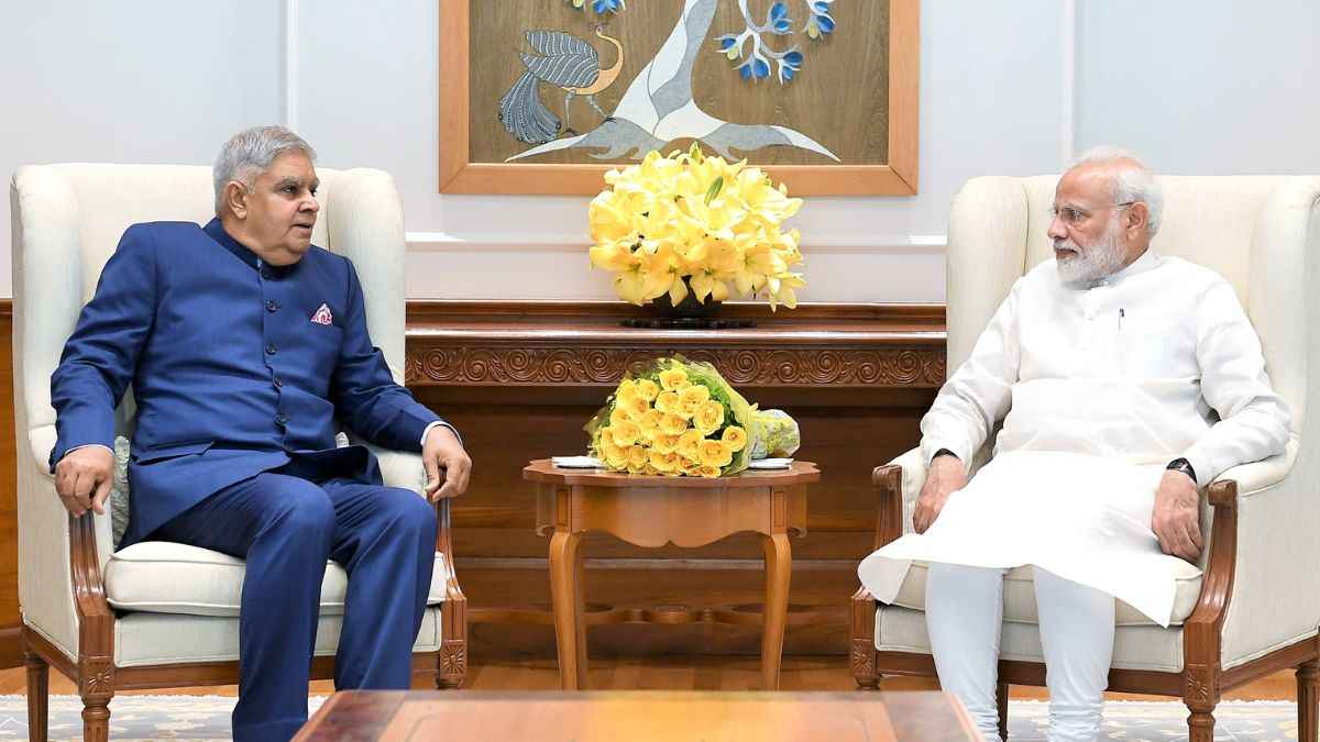 PM Modi | Jagdeep Dhankhar | Vice President Resign