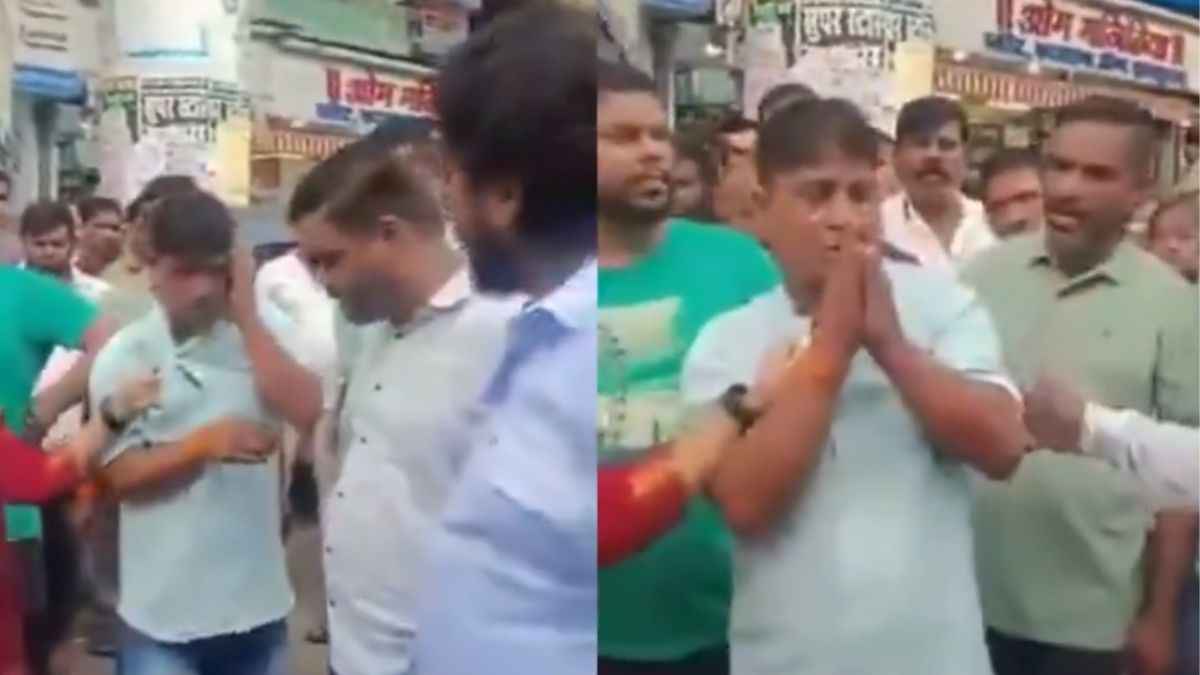 'भोजपुरी बोलूंगा, मराठी नहीं आती', कहने वाले शख्स को शिवसेना और मनसे के कार्यकर्ताओं ने पीटा, वीडियो वायरल