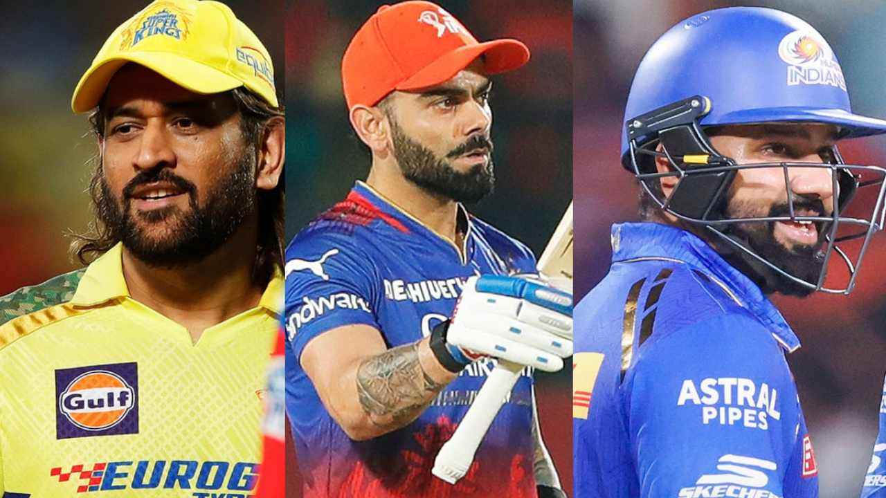 RCB vs CSK vs MI