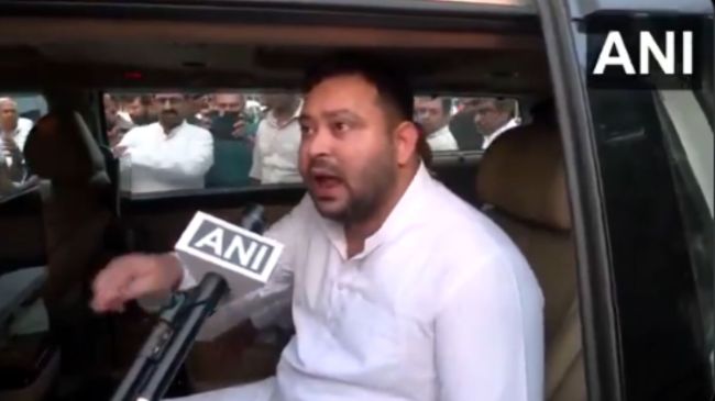 RJD leader Tejashwi Yadav