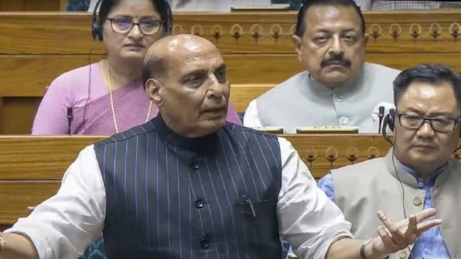 Operation Sindoor, Defence Minister Rajnath Singh, Monsoon Session, Rajnath Singh, Defence Minister, ऑपरेशन सिंदूर, रक्षा मंत्री राजनाथ सिंह, संसद मानसून सत्र, राजनाथ सिंह, रक्षा मंत्री, ताजा खबर