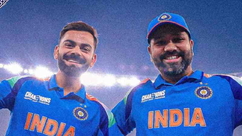Rohit Sharma and Virat Kohli