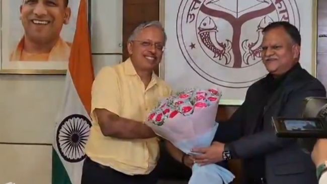 SP Goyal UP Chief Sec