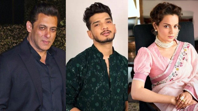 Salman Khan Kangana Ranaut Munawar Faruqui