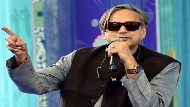 Shashi Tharoor party events ban