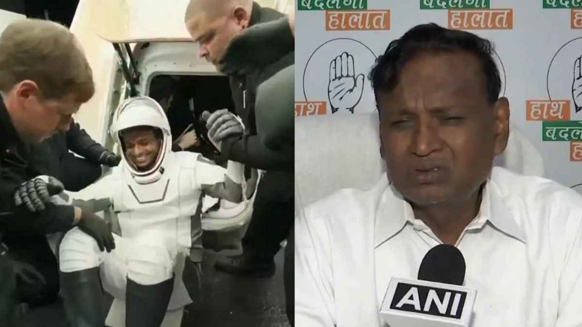 'किसी दलित को भेजना था', शुभांशु शुक्ला की वापसी पर कांग्रेस नेता उदित राज का बयान