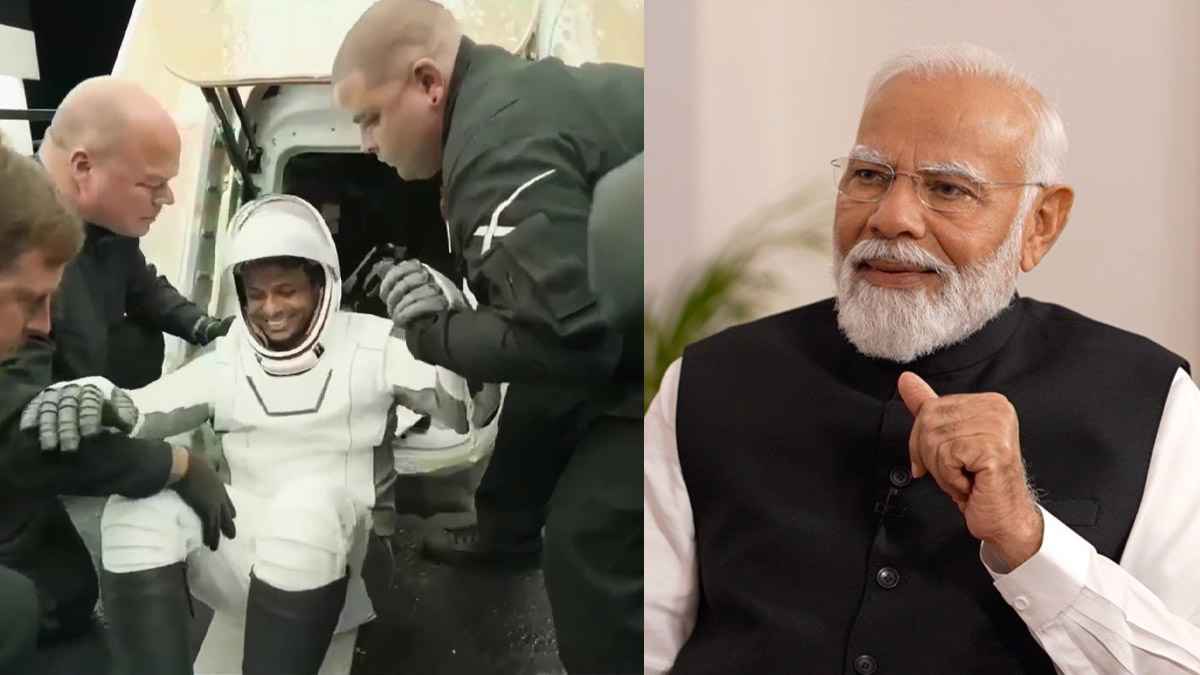 Shubhanshu Shukla Return: शुभांशु शुक्ला ने ISS में 18 दिन बिताकर सफलतापूर्वक धरती पर की वापसी, पीएम मोदी ने जताई खुशी, जानें क्या कहा?