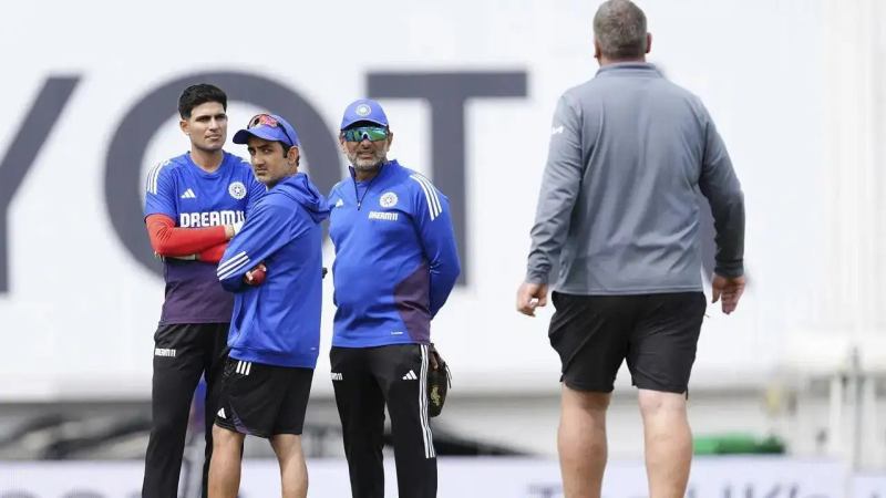 Shubman Gill and Gautam Gambhir