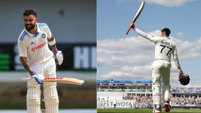 Shubman Gill and Virat Kohli