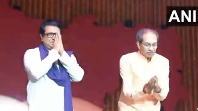 Thackeray brothers rally Mumbai