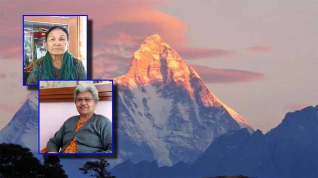 Who are the 3 women who conquered Nanda Devi Mountain